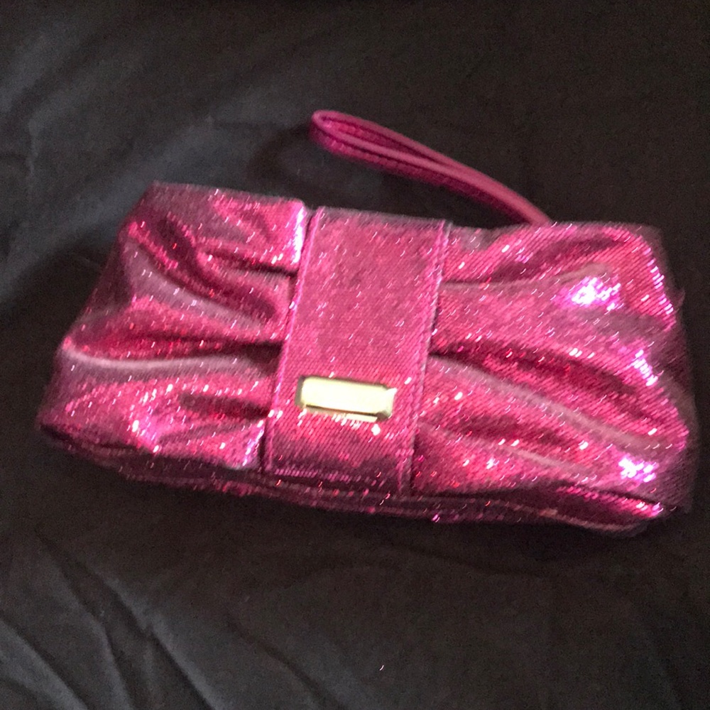 Victoria Secret clutch glitter city gals